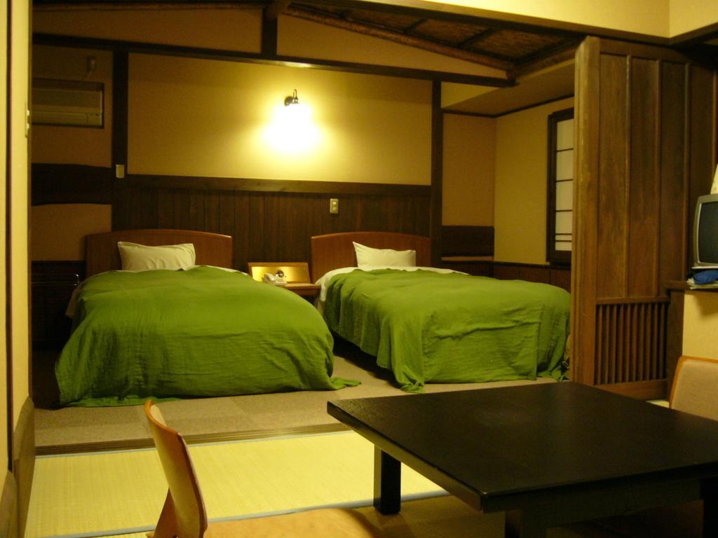 Hotel Oyado Kurokawa Aso Exterior foto